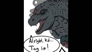 Legendary Goji meets legendary zilla Jr #godzilla #comicdub #funny  Legendary Goji meets legendary zilla Jr #godzilla #comicdub #funny 