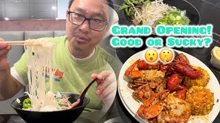 GRAND OPENING ALL YOU CAN EAT PHO SEAFOOD & SUSHI BUFFET @ HIBACHI GRILL & BUFFET IN VALLEJO CA!