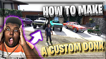 How To Make A Costume Donk in GTA5 mods