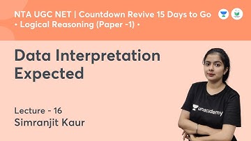 Data Interpretation Expected | Logical Reasoning | NTA UGC NET JRF 2021 | by Simranjit Kaur
