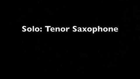 Dave Liebman Masterclass Part 1