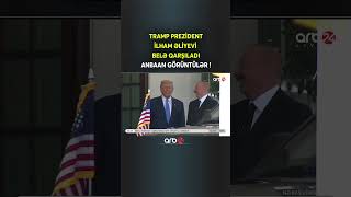 Prezident İlham Əliyev Ağ Evdə Belə Qarşılandı