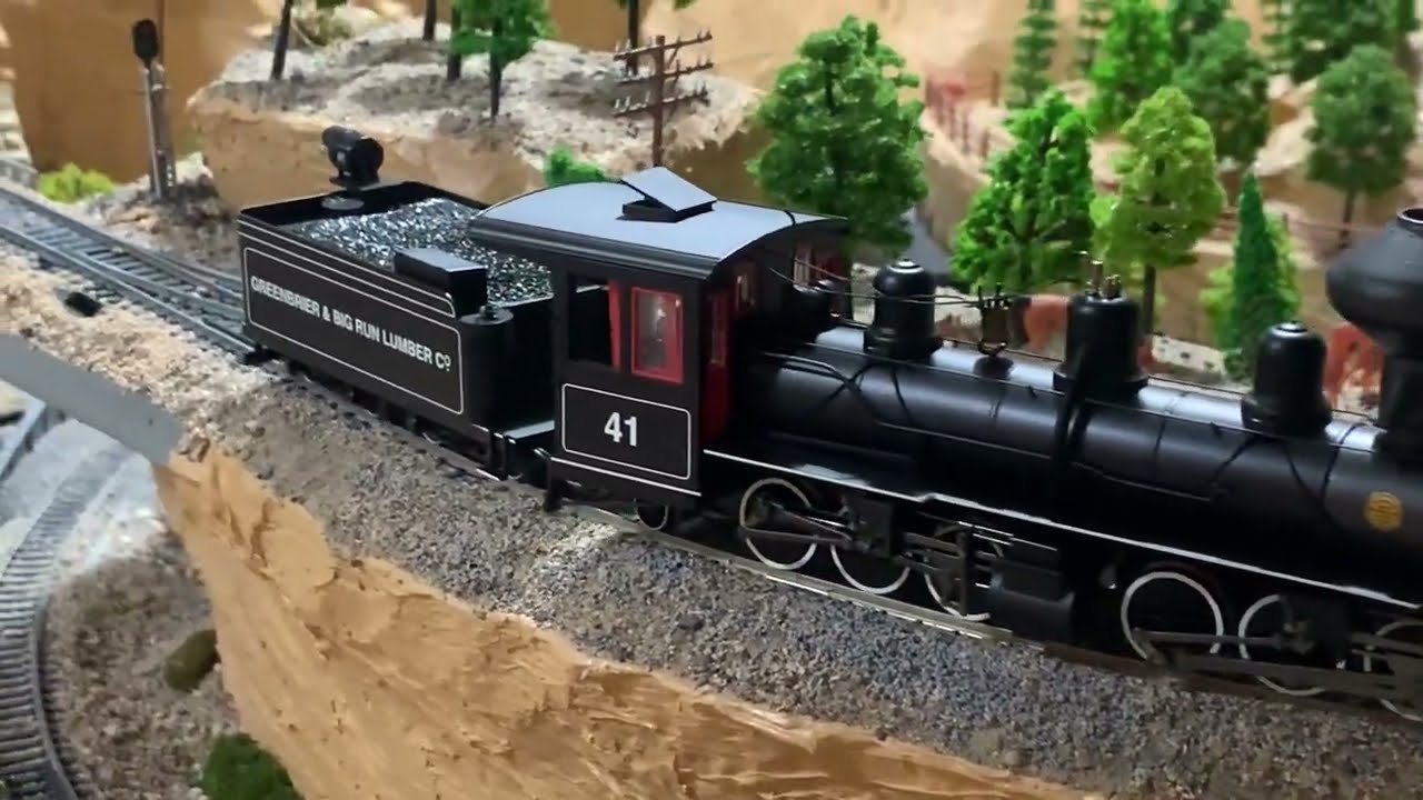 HO Scale On30 2-6-6-2 Articulated DCC Steam Locomotive GREENBRIER