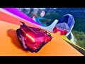 Cars vs Mega Shark