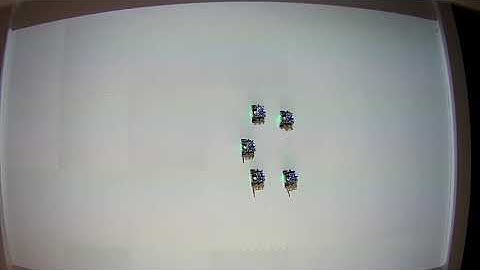 Robotarium experiment for the mean-field game implementation