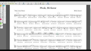 Mem Ararat Pîvok Mi kara #music #rojava #memararat #kurdistan #نوتة_موسيقية