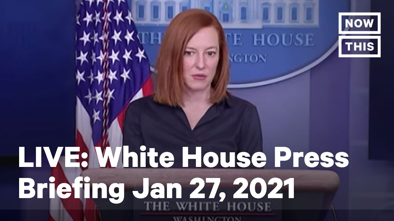 Jen Psaki Holds White House Press Briefing | LIVE