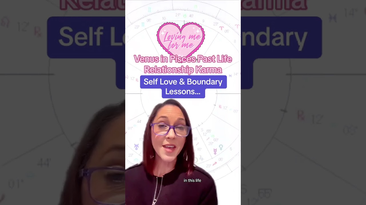 How to Read a Birth Chart Beginner - Venus Pisces Relationship Karma 