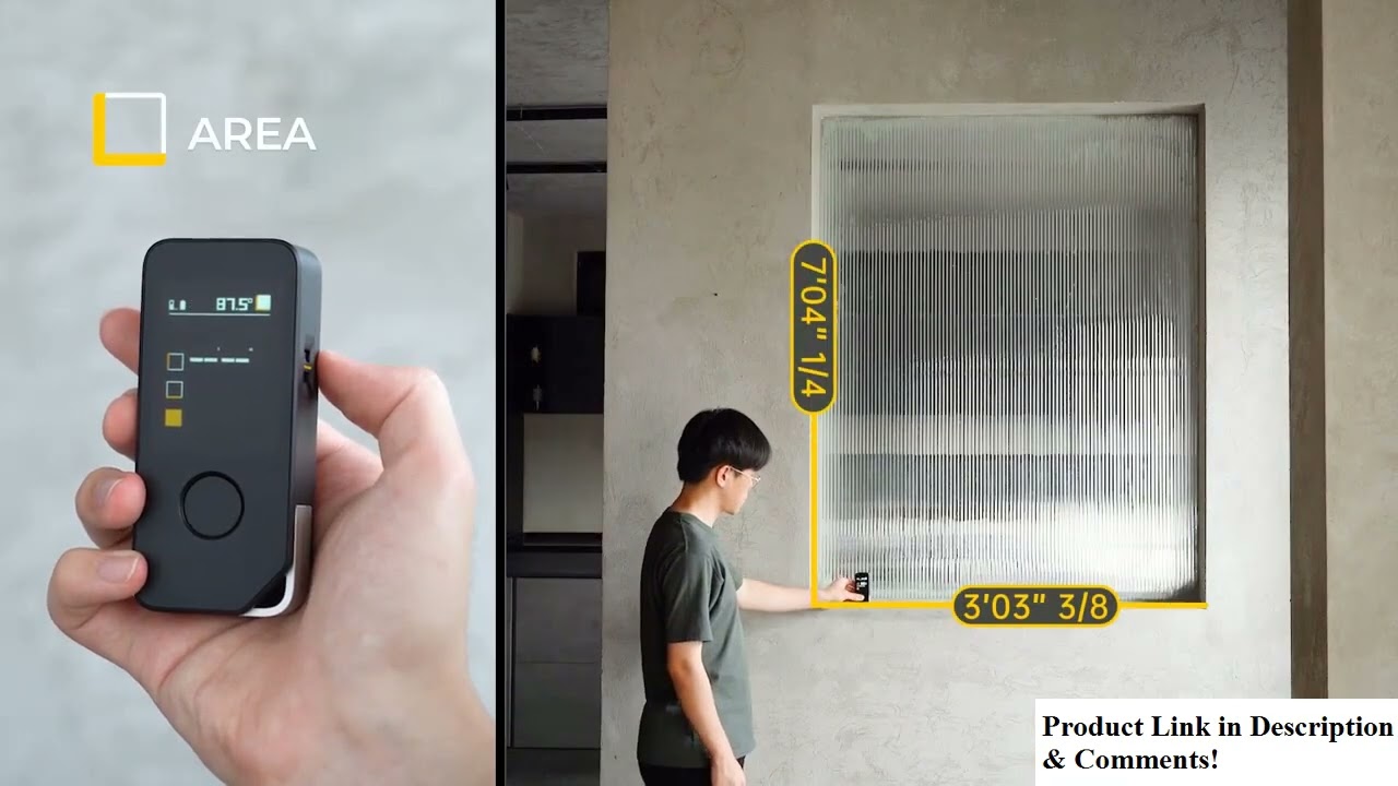 HOTO H D50 Smart Laser Measure Pro – LED Display, Rechargeable 