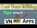 Vn App Editing Tips Text को Zoom करना सीखे🔥