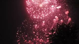 (No Sound) Fireworks Digital Art TV/PC Screensaver Background