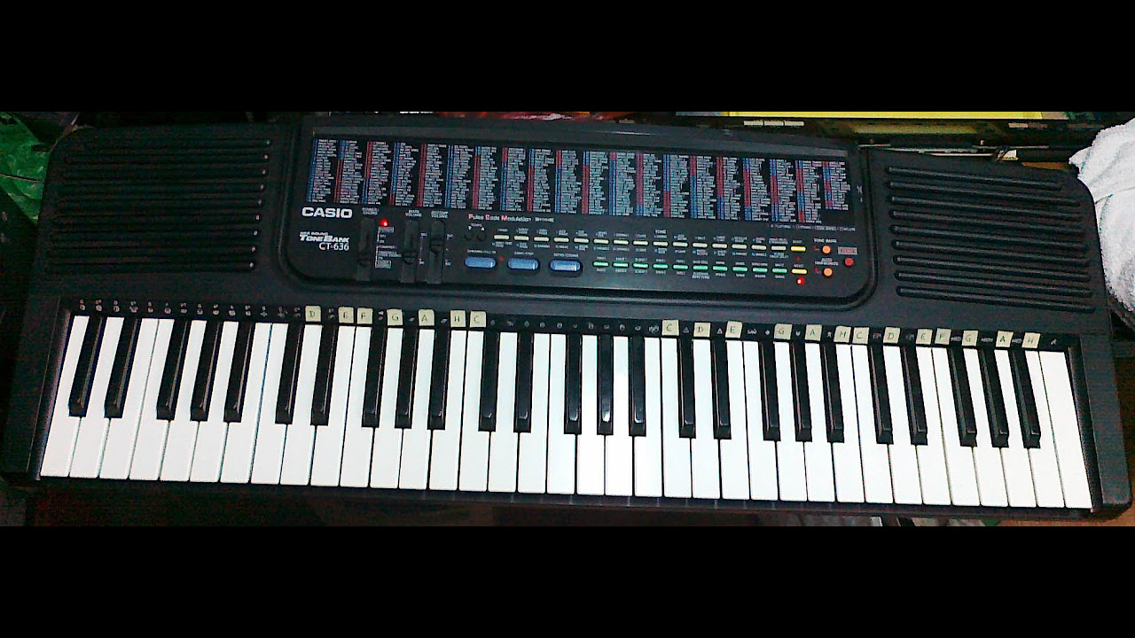 CASIO CT 636