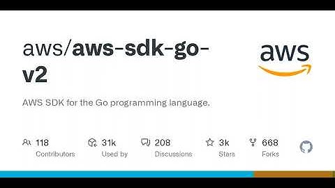 GitHub - aws/aws-sdk-go-v2: AWS SDK for the Go programming language.