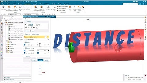 The Ultimate NX Assembly Control: Master Distance Constraint & Limits!
