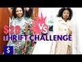 $20 Thrift Store Challenge | OUTLET vs. CONSIGNMENT| BlueprintDIY