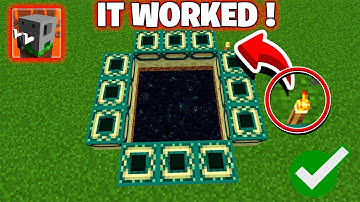 How to Make END PORTAL in Craftsman: Building Craft