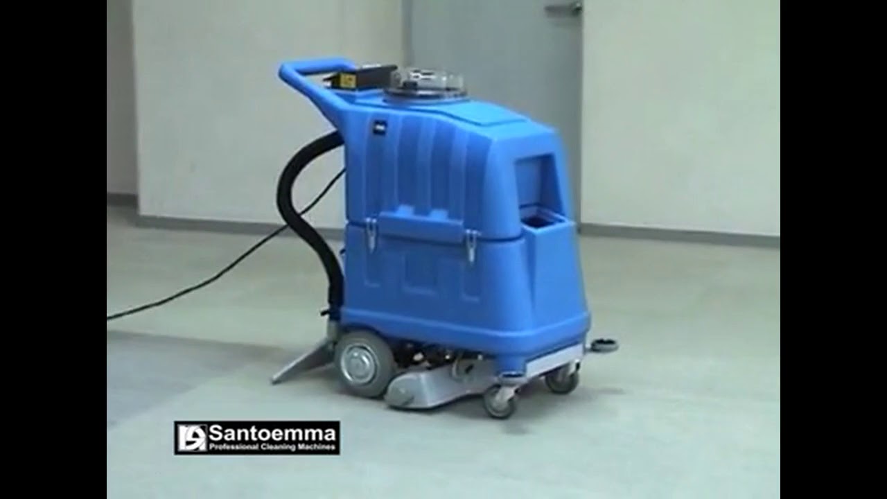 Santoemma EliteSilent Compact Carpet & Hard Floor Cleaning System