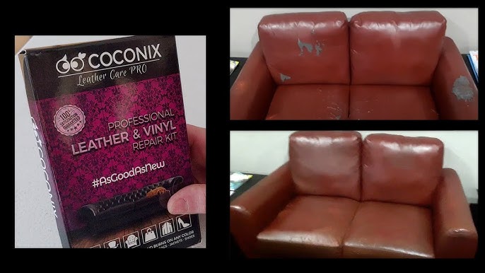 Coconix Black Leather Repair Kits for Couches - Vinyl