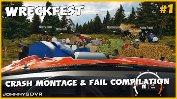 Wreckfest - Crash Montage & Fails Compilation - Episode 1 - Over 50 Insane Clips!