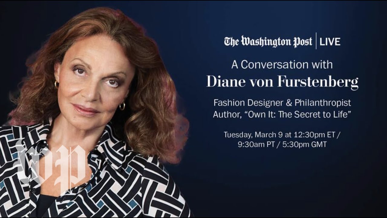 A Conversation with Diane von Furstenberg (Live, 3/9) - YouTube