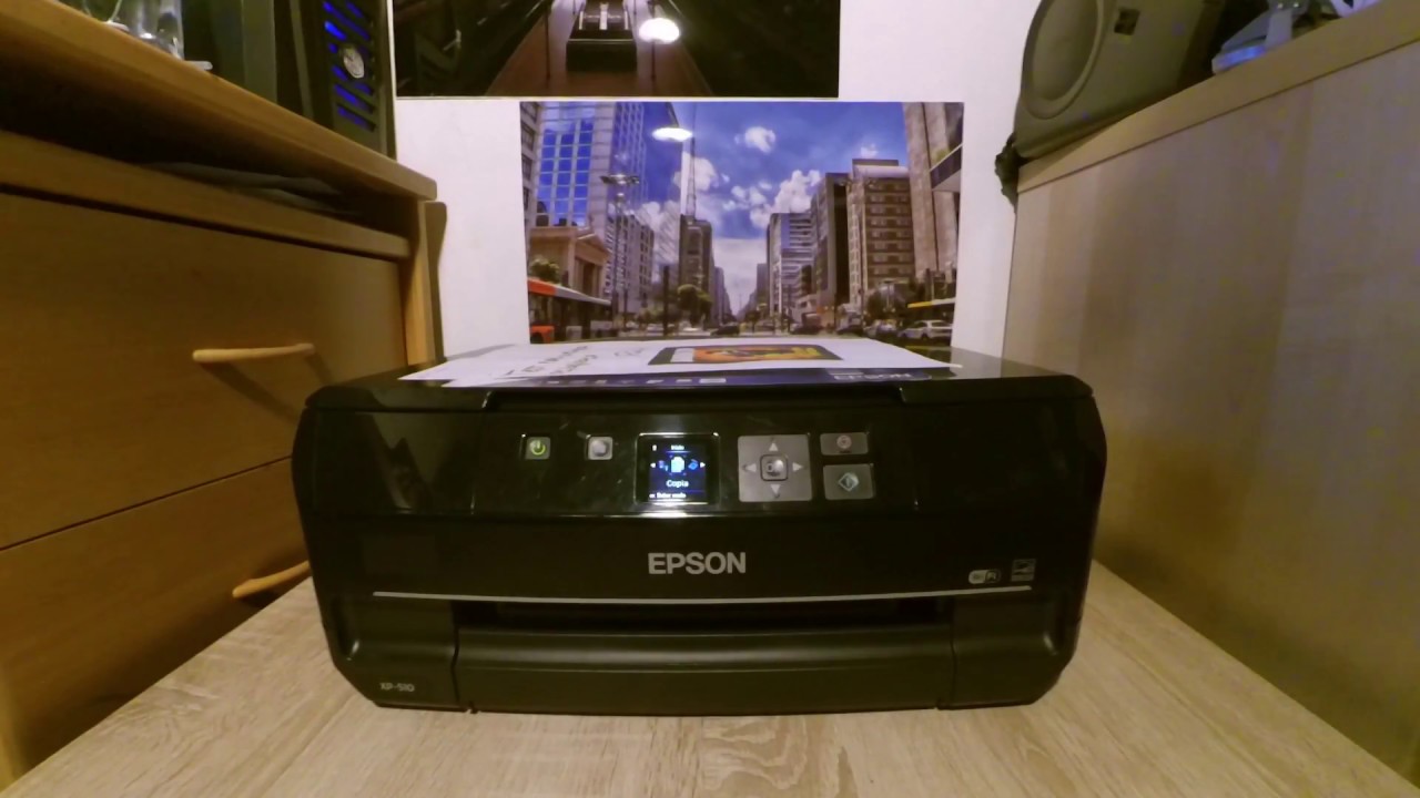 Epson Expression Premium XP-510 - Recensione - YouTube