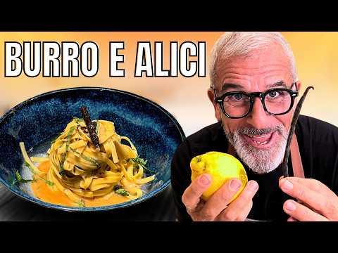 Butter And Anchovies Pasta With Vanilla And Lemon