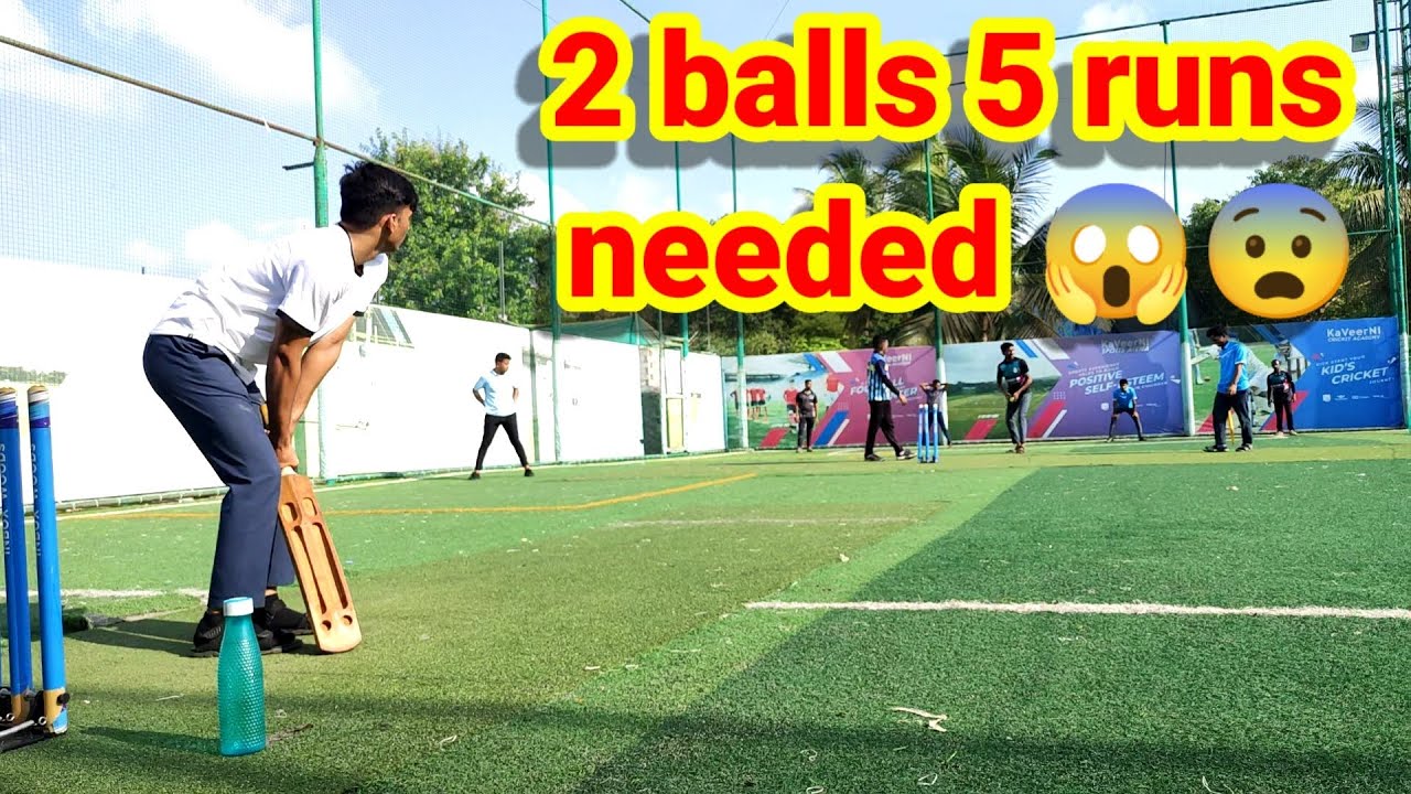 Match 3 | Last ball thriller 😱😨🏏 | Cricket Match at Turf 😍 | Pressure ...