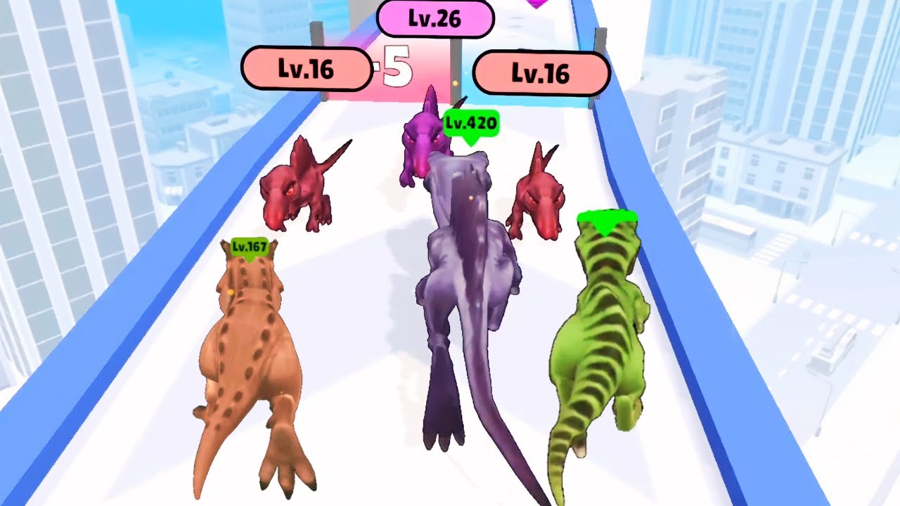 Dino Thrash 3D - Gameplay Walkthrough Part 2 (Android, iOS)