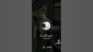 تلاوة خاشعة وهادئة 💜 #قران_كريم #اكسبلور #المصحف #لايك #القزابري #quran #راحة_نفسية #الرحمن #تيك_تو