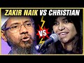 Christian Woman Challenges Zakir Naik and Fails