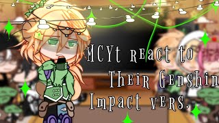 MCYT react to their Genshin impact vers. | MCYT / DSMP | Short | Gacha club