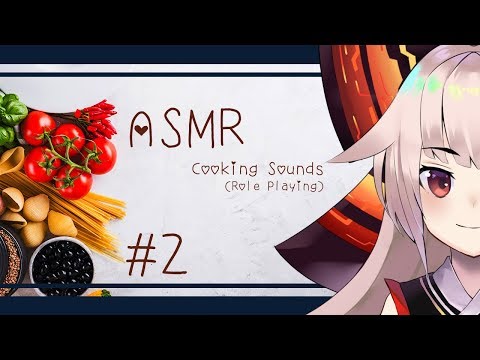 【ASMR】Momiji ASMR Live: Cooking Sounds -with role playing ( Binaural)