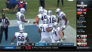 Raiders beat chargers 24-17 on sunday night