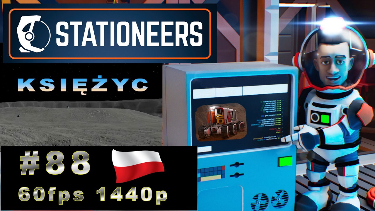 Stationeers 🚀 Księżyc #88🪐 Ustawienia wyświetlacza LED i automatyczne karmienie kurczaków