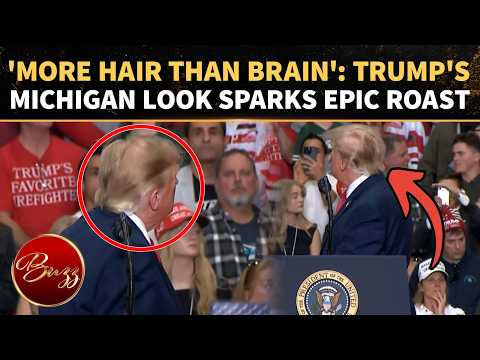 Trump's HAIRLINE Sparks Online Meltdown, Internet Erupts With Savage ROAST: 'SPARSE As...'