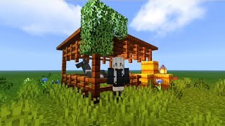 Minecraft|Horse Stable Tutorial🐎🍃 #shorts