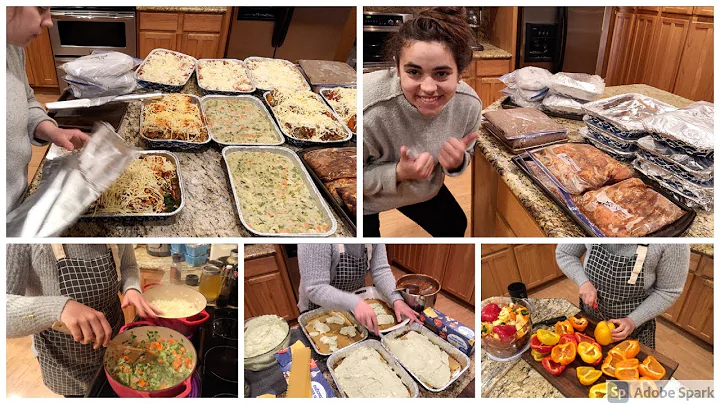 The Easiest Way to Make Freezer Meals | Cook Once and Eat for a MONTH