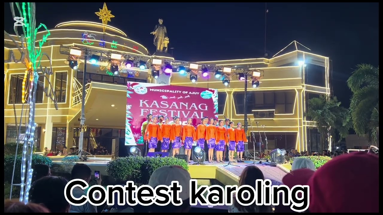 Kasanag Festival 2025/karoling contest/ Ajuy Iloilo