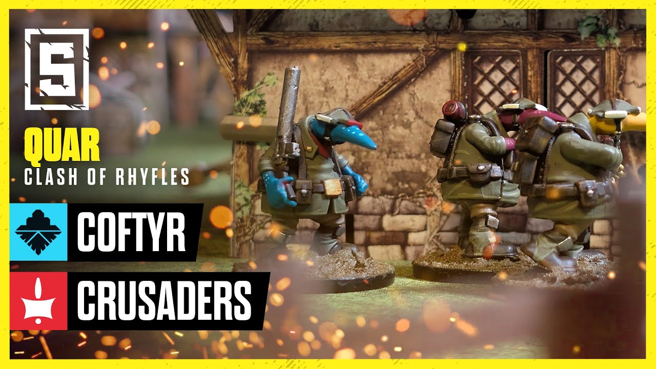 Coftyr vs Crusaders | Quar: Clash of Rhyfles Battle Report