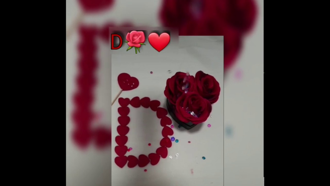 حرف D مع أروع أغنية للعشاق♥️ حالات عيد الحب 😻 (حبك غيّر حياتي) YouTube