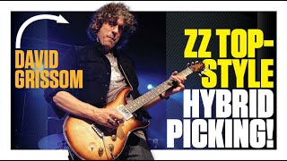David Grissom: Hybrid picking melodies with open strings