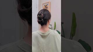 Volume full up hairstyle for winter hairstyle longhair hairtutorial hair hairclip hairclaw