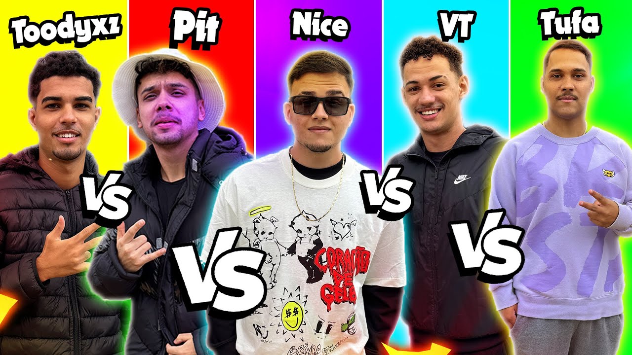 VTzim VS Toodyxz! 🔥 X1 ENTRE TODOS da CASA BRAWL! 😎