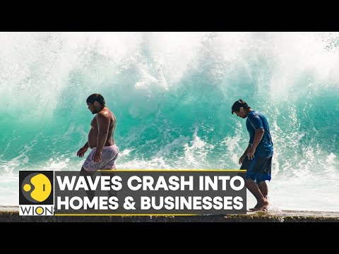 WION Climate Tracker: Tropical cyclone brings over 20-feet-high waves on Hawaii's south shores