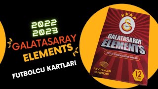 GALATASARAY ELEMENTS 2022/23 Sezonu Futbolcu Kartları. Muhteşem Kartlar! #galatasaray #futbolkartı