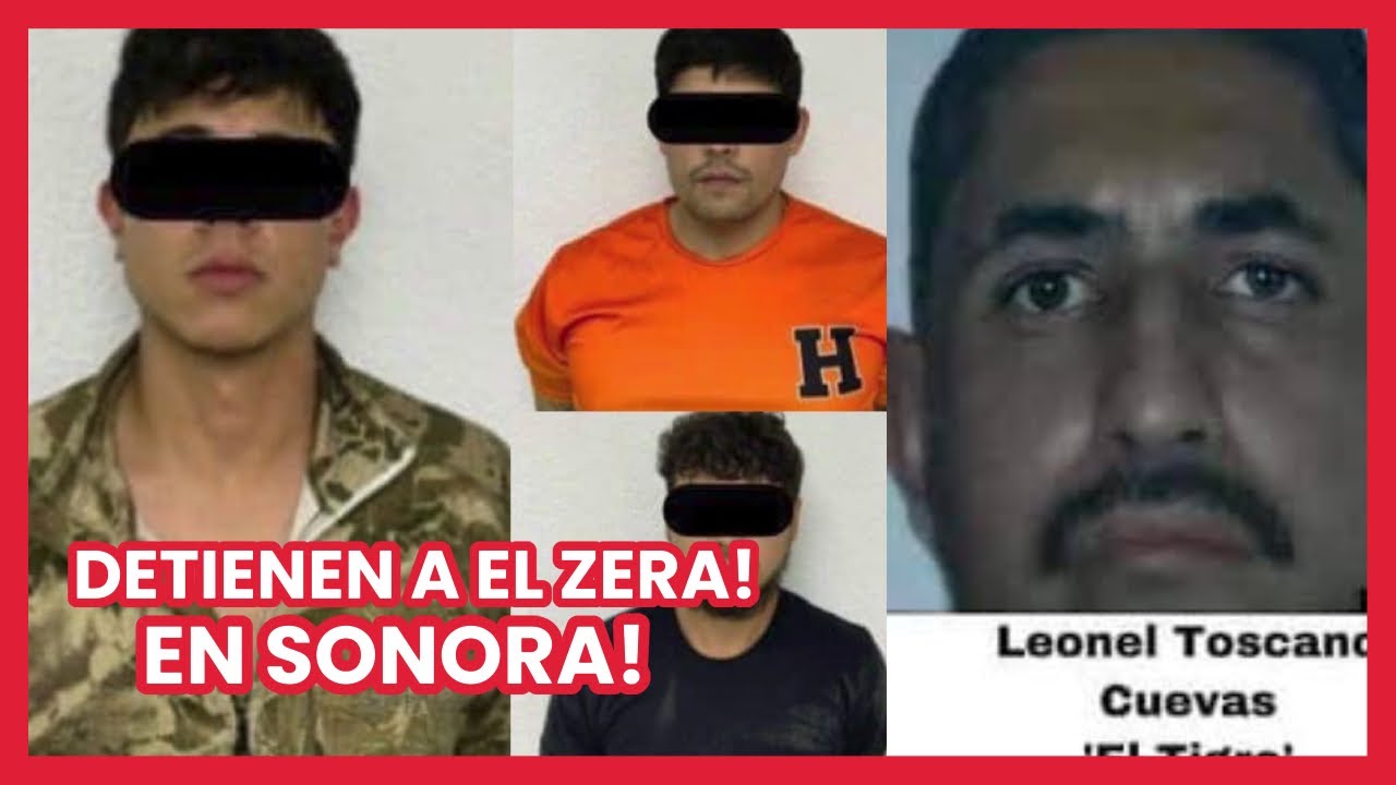 Detienen a El Zera Sicario y mano derecha del jefe de plaza de la Gente