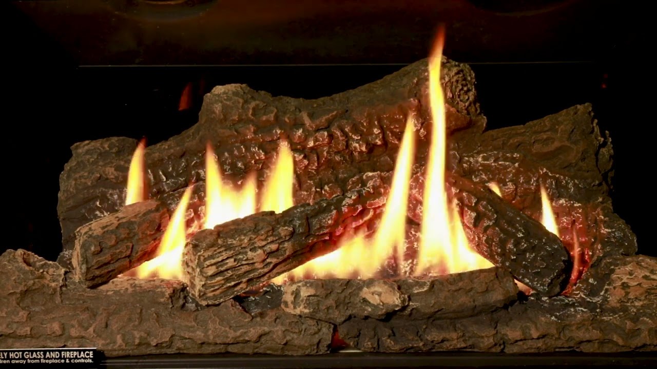 Valor G3 Gas Insert | M Engine | Classic Logs and Reflective Glass Liner