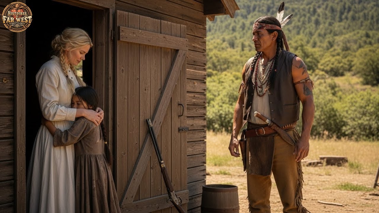 La veuve sauva une fillette apache, sans savoir qu’elle était la fille d’un guerrier craint.