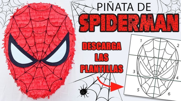 Spiderman piñata handmade piñata spiderman