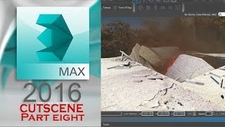 3ds max 2016 + Cryengine 3.7 + Rayfire. Cutscene (Part eight)